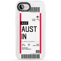 Personalised Austin Boarding Pass