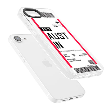 Personalised Austin Boarding Pass
