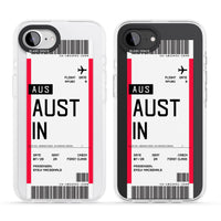 Personalised Austin Boarding Pass
