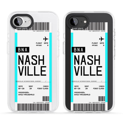 Carte d'embarquement personnalisée pour Nashville