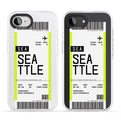 Personalised Seattle Boarding Pass