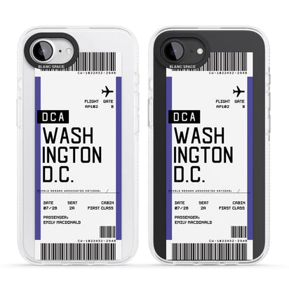 Personalised Washington D.C. Boarding Pass