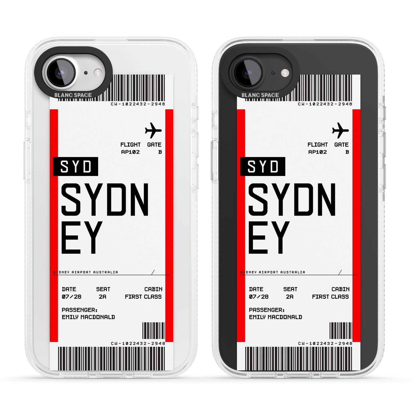 Personalised Sydney Boarding Pass