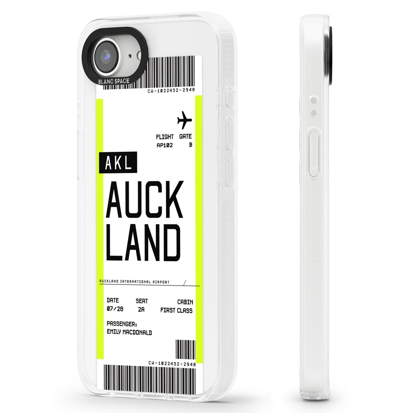 Personalised Auckland Boarding Pass