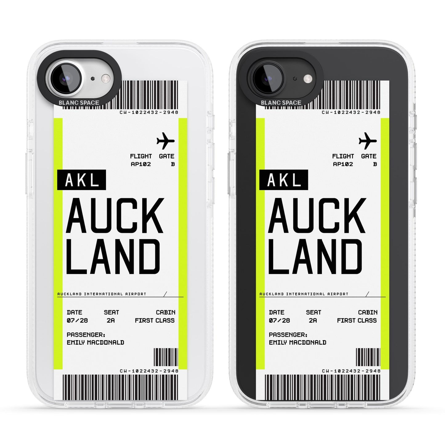 Personalised Auckland Boarding Pass