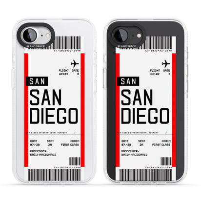 Personalised San Diego Boarding Pass