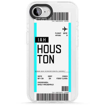 Personalised Houston Boarding Pass