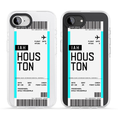 Personalised Houston Boarding Pass