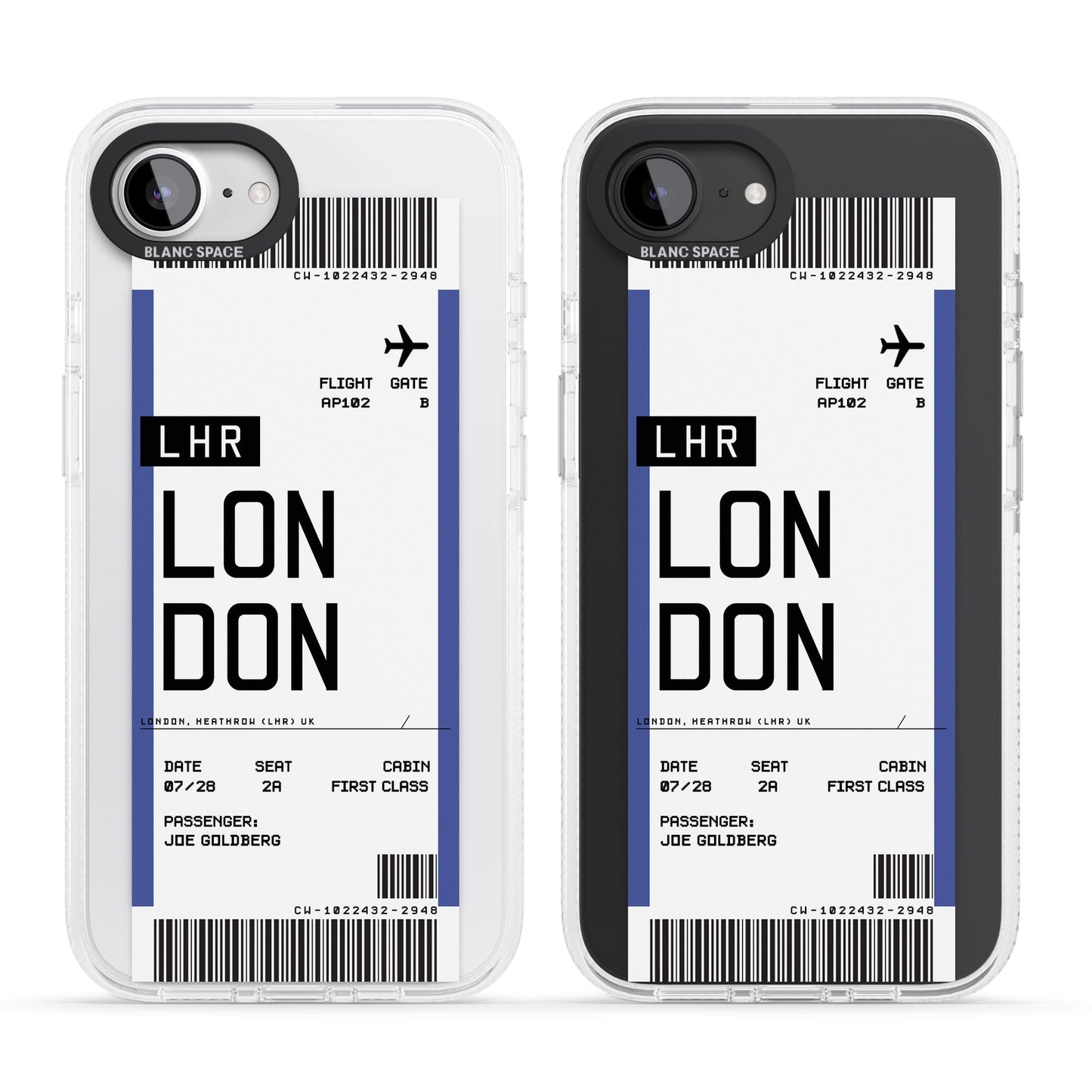 Personalised London Boarding Pass