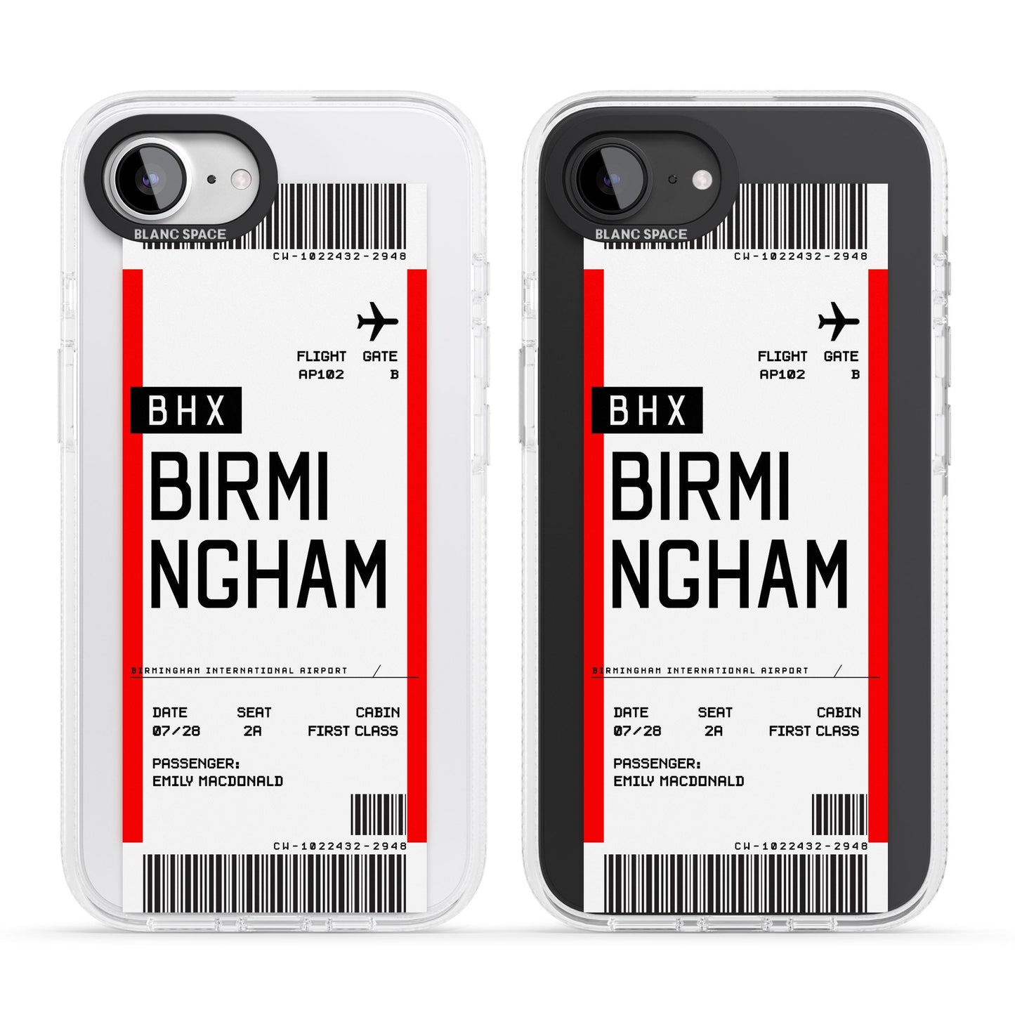 Personalised Birmingham Boarding Pass