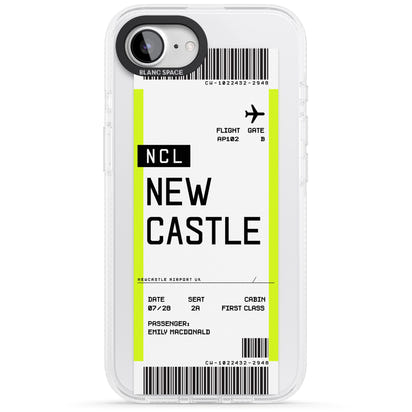 Personalised Newcastle Boarding Pass