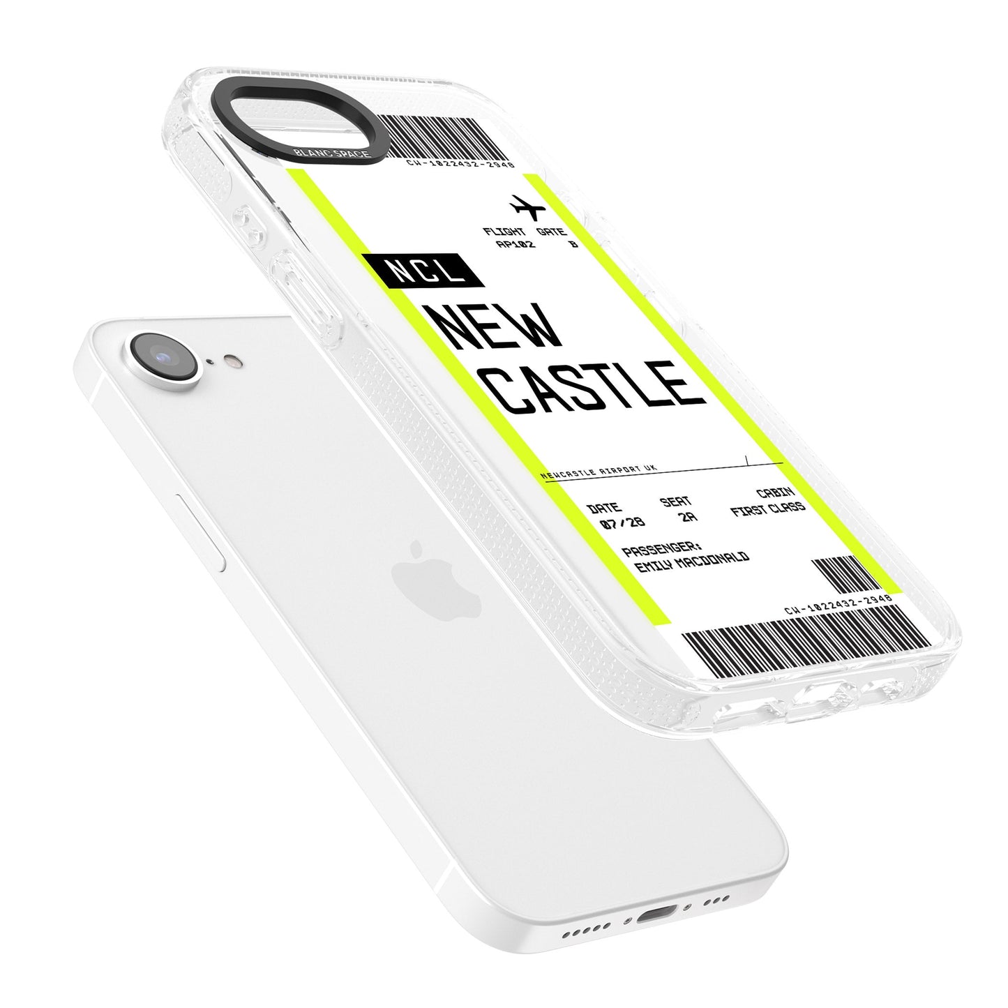 Personalised Newcastle Boarding Pass