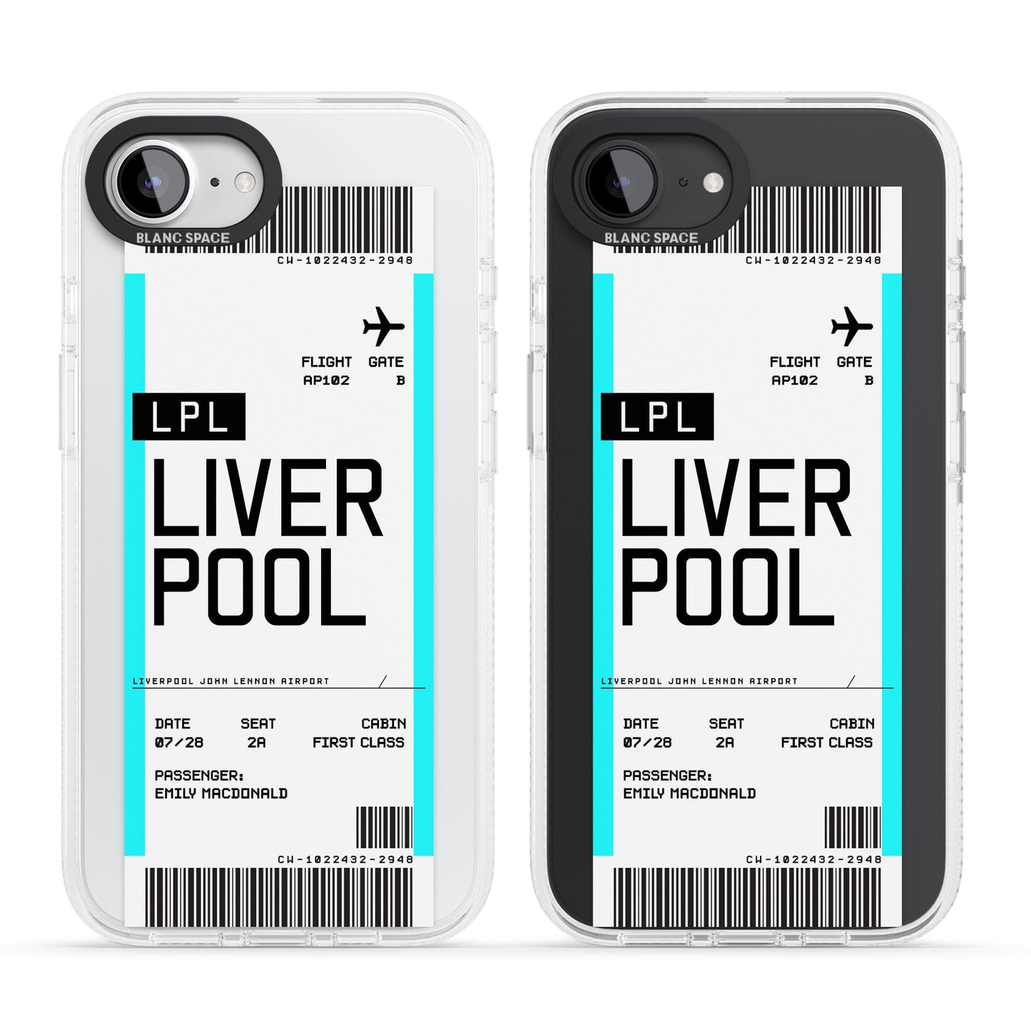 Personalised Liverpool Boarding Pass