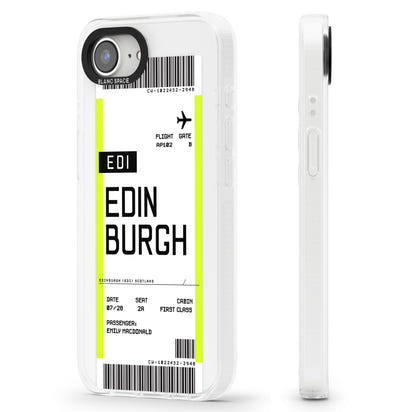 Personalised Edinburgh Boarding Pass