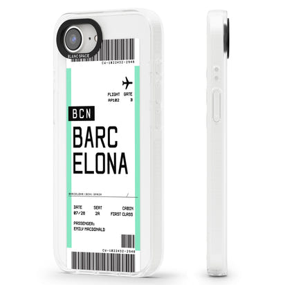 Personalised Barcelona Boarding Pass