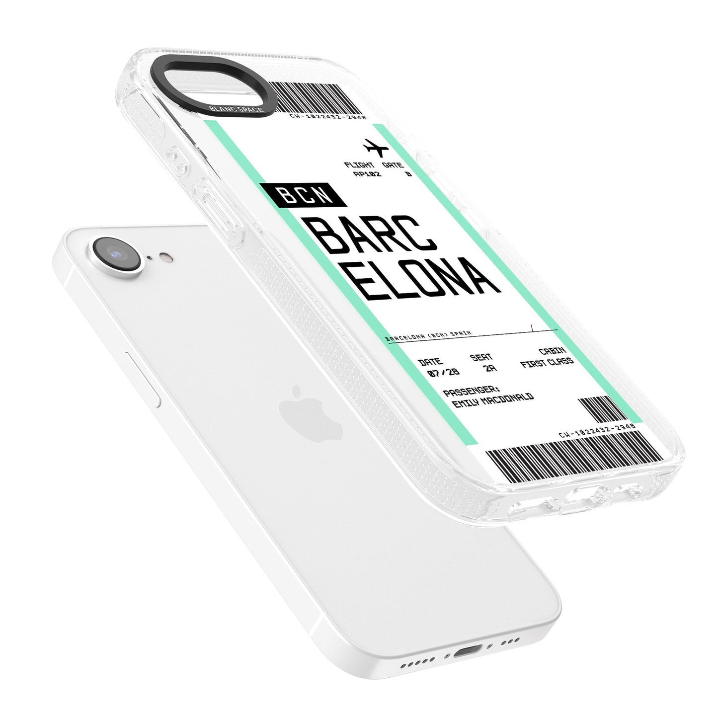 Personalised Barcelona Boarding Pass