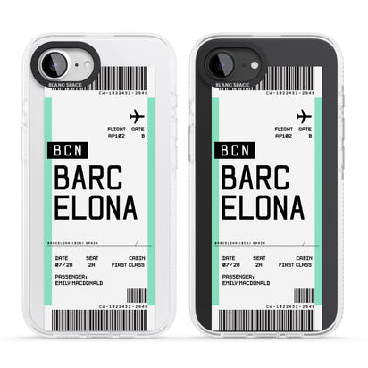 Personalised Barcelona Boarding Pass