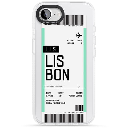 Personalised Lisbon Boarding Pass