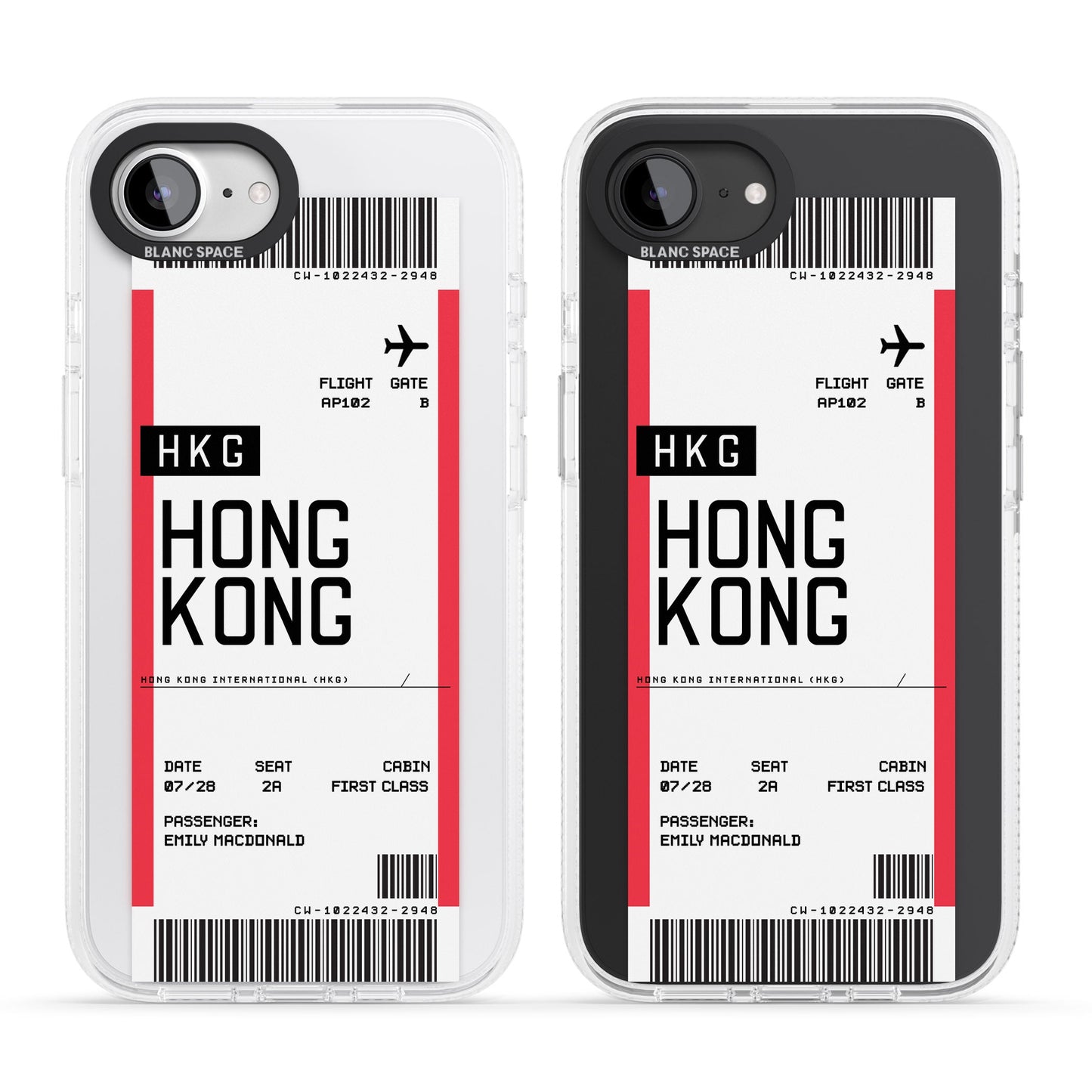 Personalised Hong Kong Boarding Pass