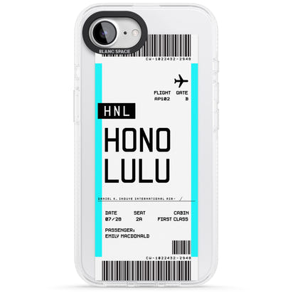 Personalised Honolulu Boarding Pass