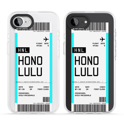 Personalised Honolulu Boarding Pass