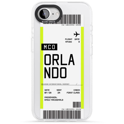 Personalised Orlando Boarding Pass