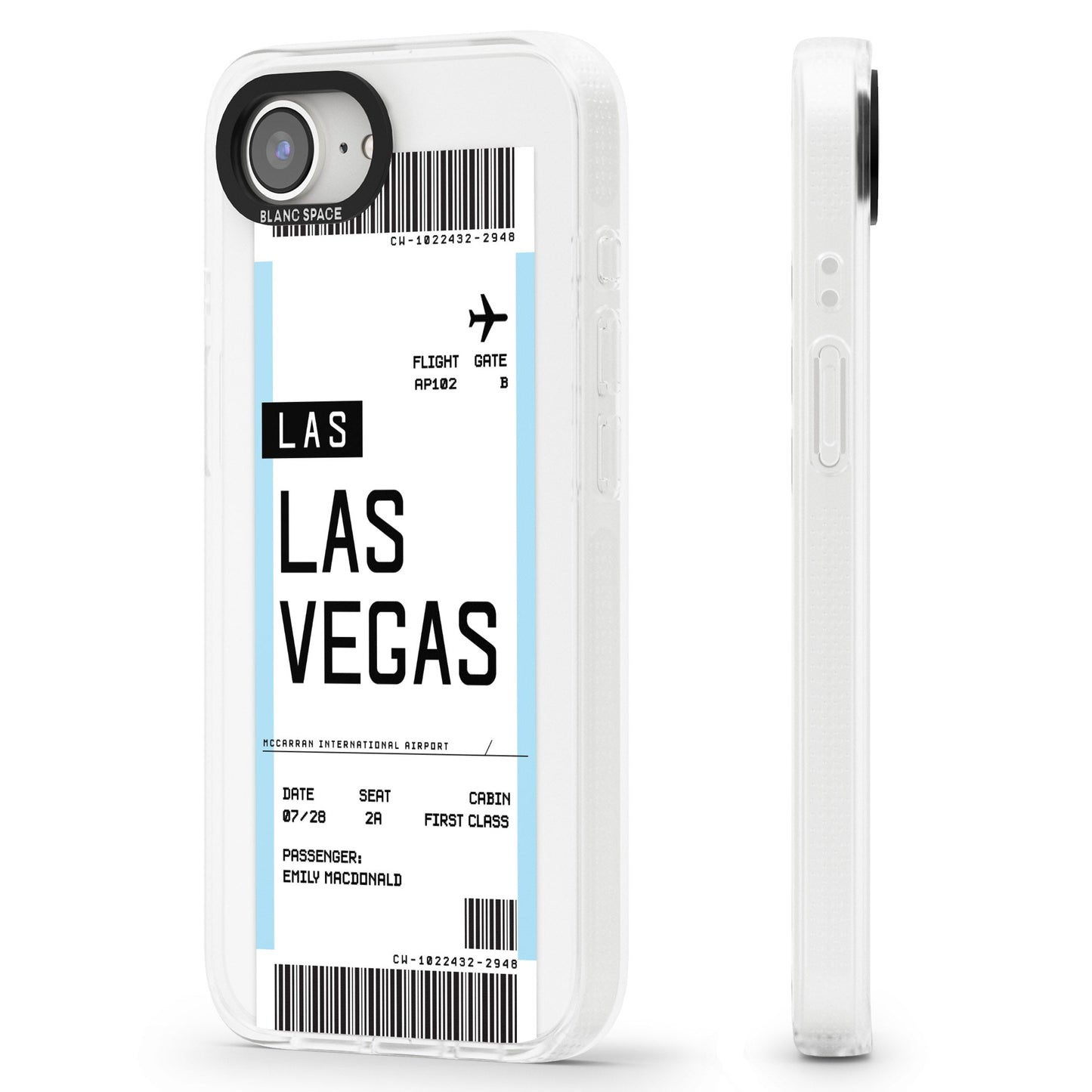 Personalised Las Vegas Boarding Pass