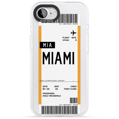 Personalised Miami Boarding Pass
