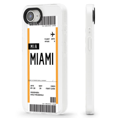 Personalised Miami Boarding Pass