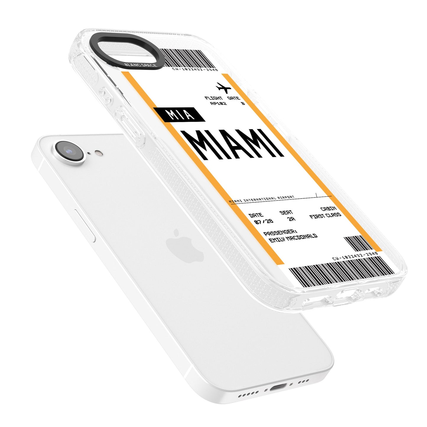 Personalised Miami Boarding Pass