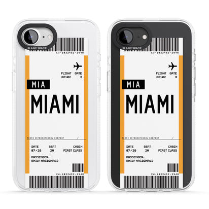 Personalised Miami Boarding Pass