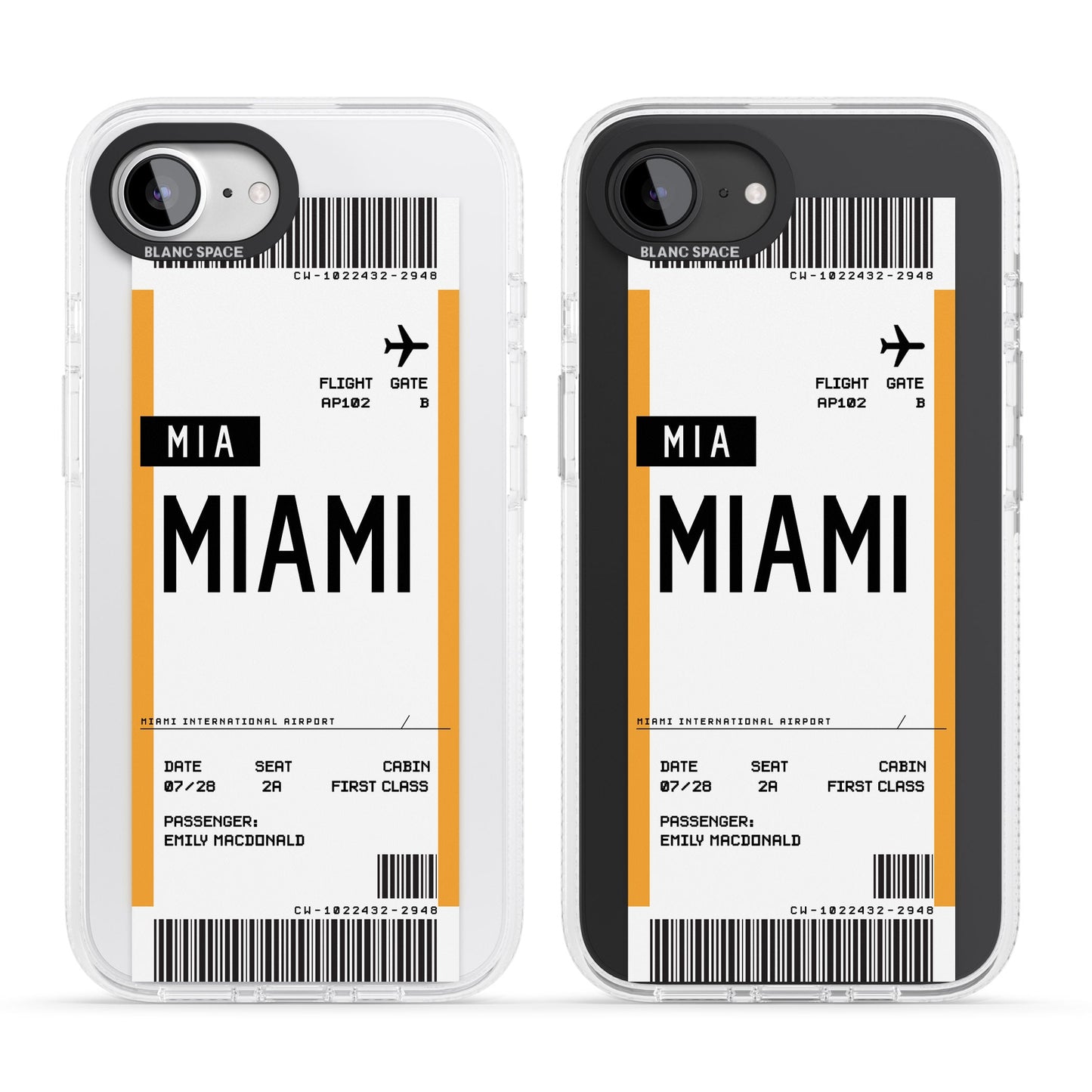 Personalised Miami Boarding Pass