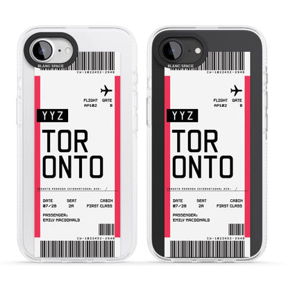 Personalised Toronto Boarding Pass