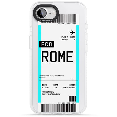 Personalised Rome Boarding Pass