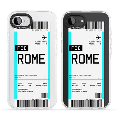 Personalised Rome Boarding Pass