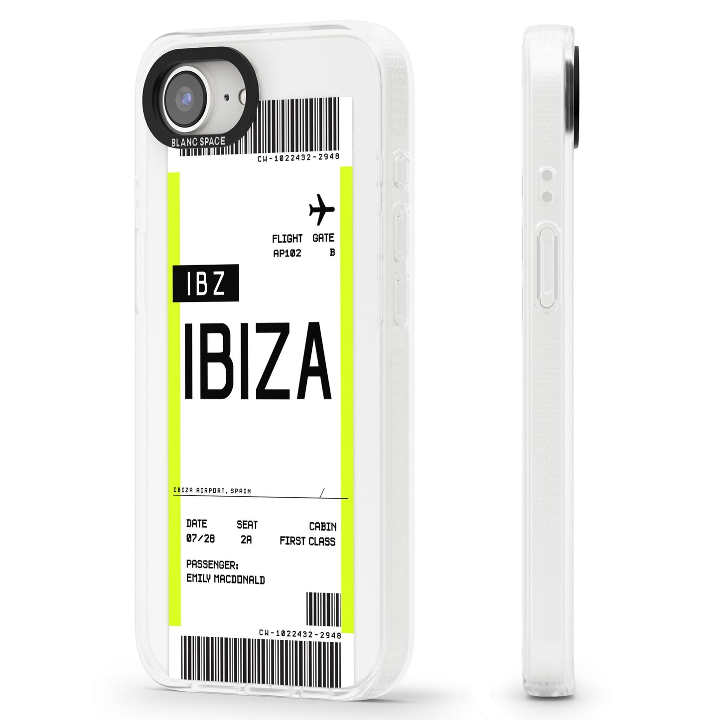Personalised Ibiza Boarding Pass