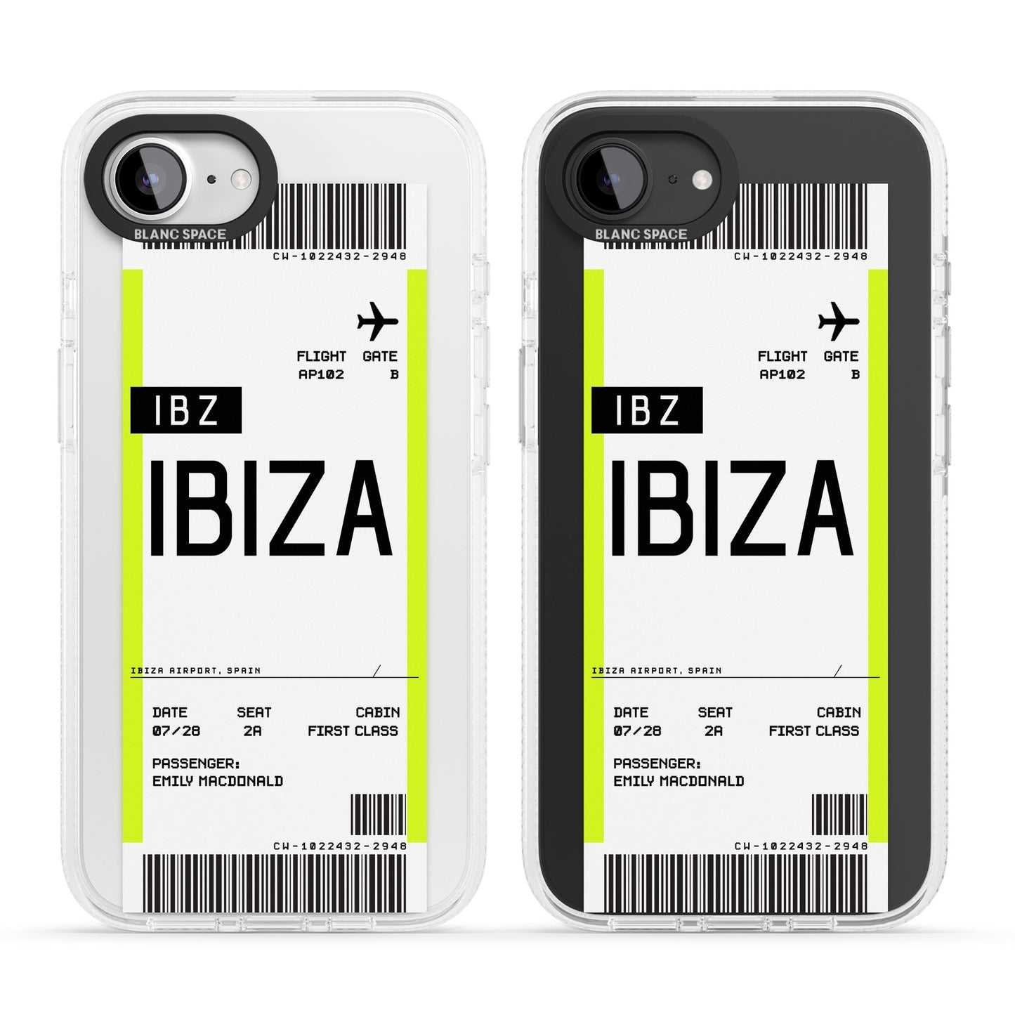 Personalised Ibiza Boarding Pass