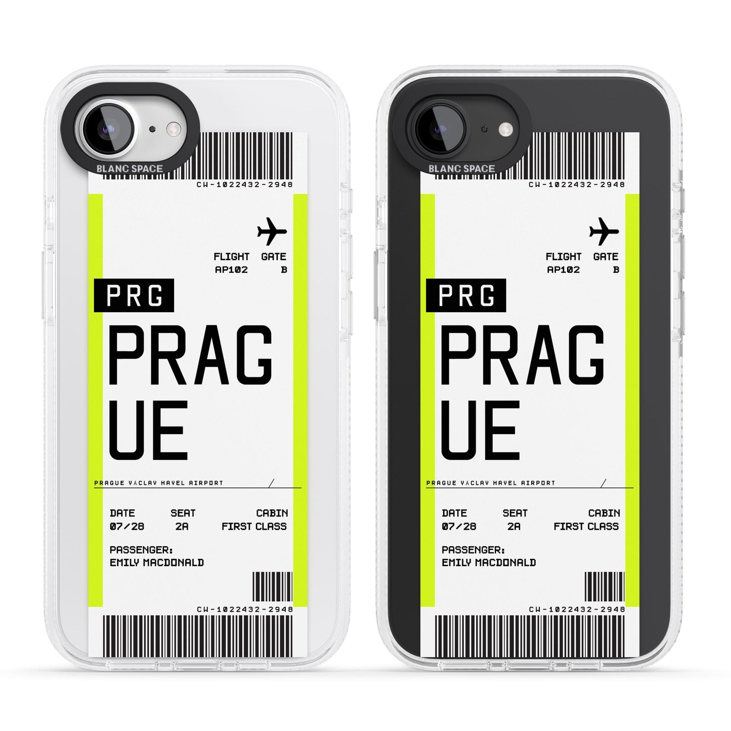 Personalised Prague Boarding Pass