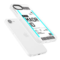 Personalised Madrid Boarding Pass