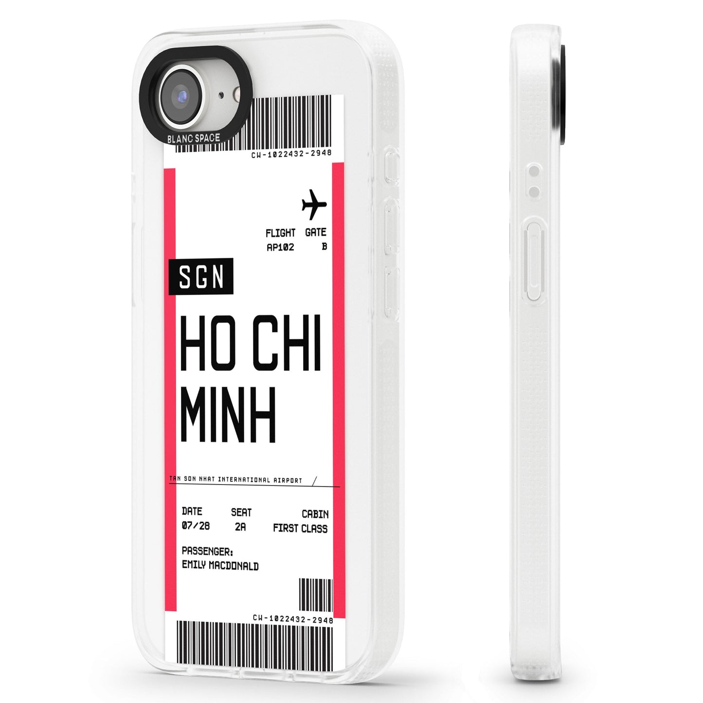 Personalised Ho Chi Minh Boarding Pass