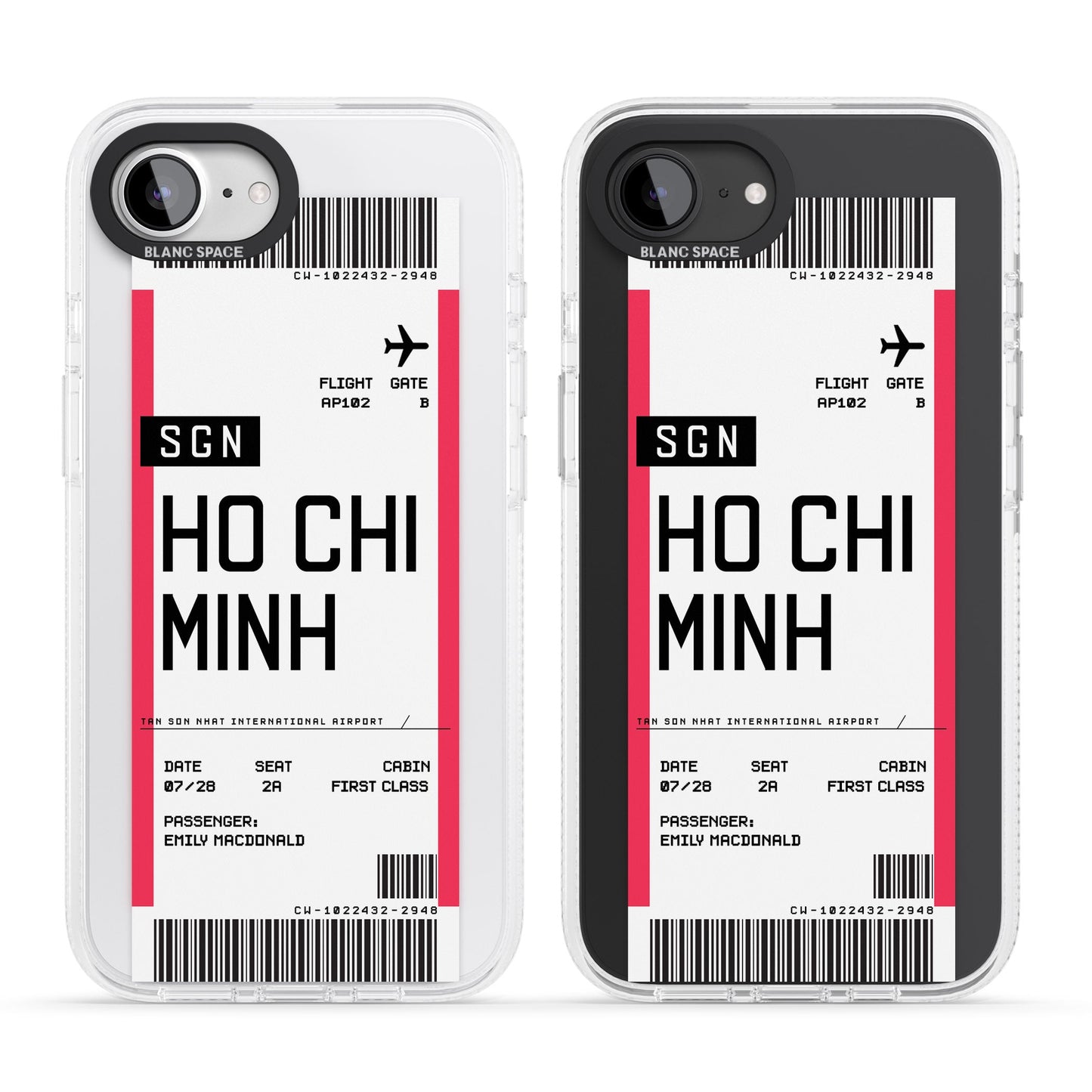 Personalised Ho Chi Minh Boarding Pass