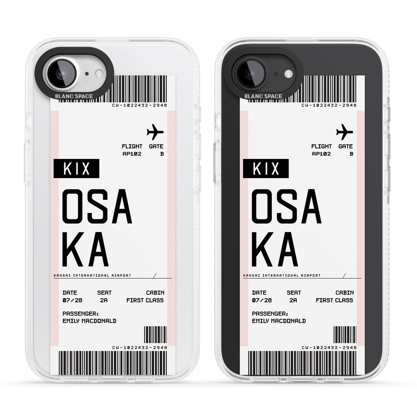 Personalised Osaka Boarding Pass