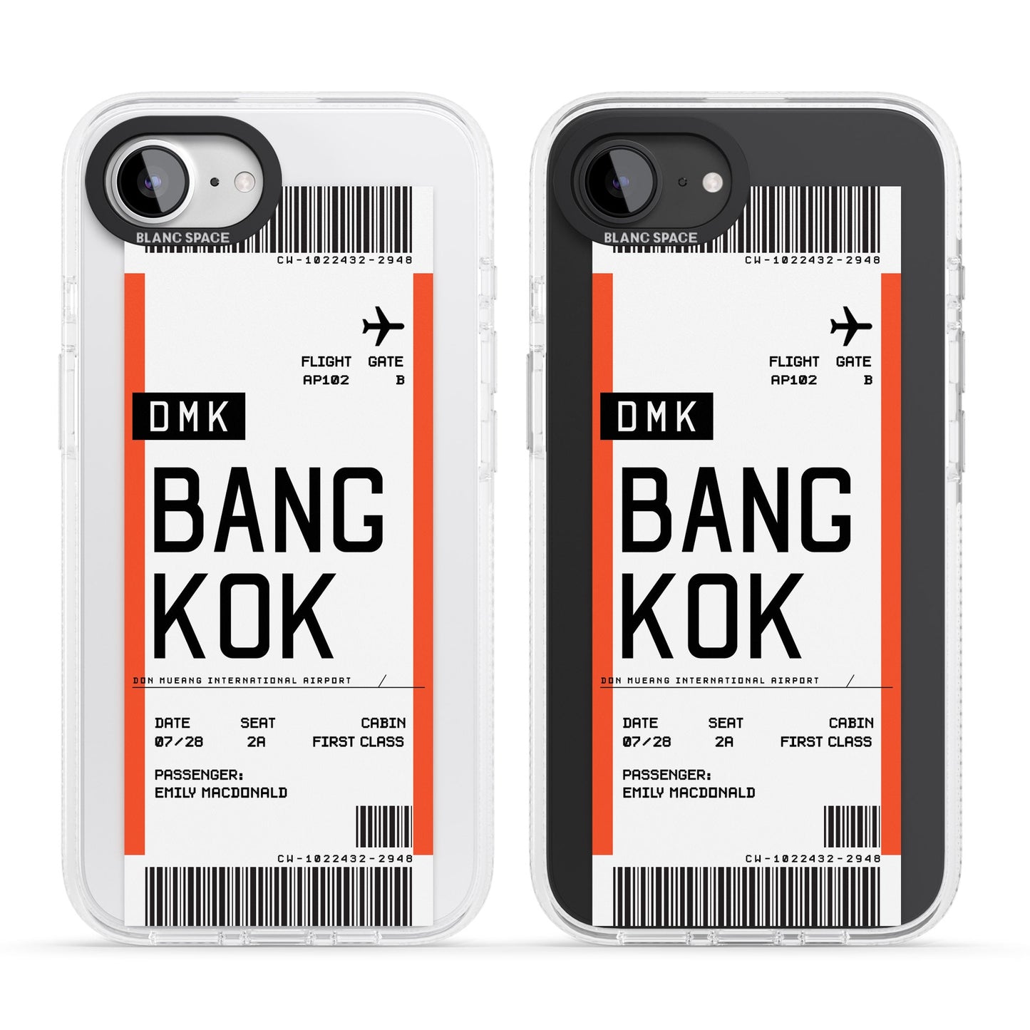 Personalised Bangkok Boarding Pass
