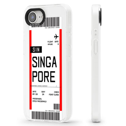 Personalised Singapore Boarding Pass