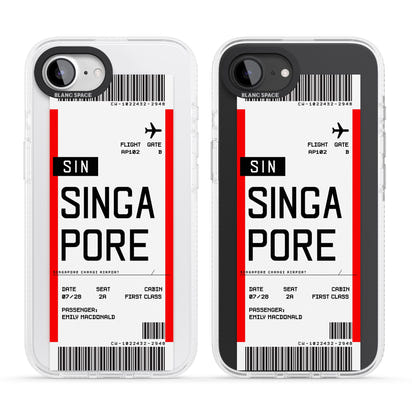 Personalised Singapore Boarding Pass