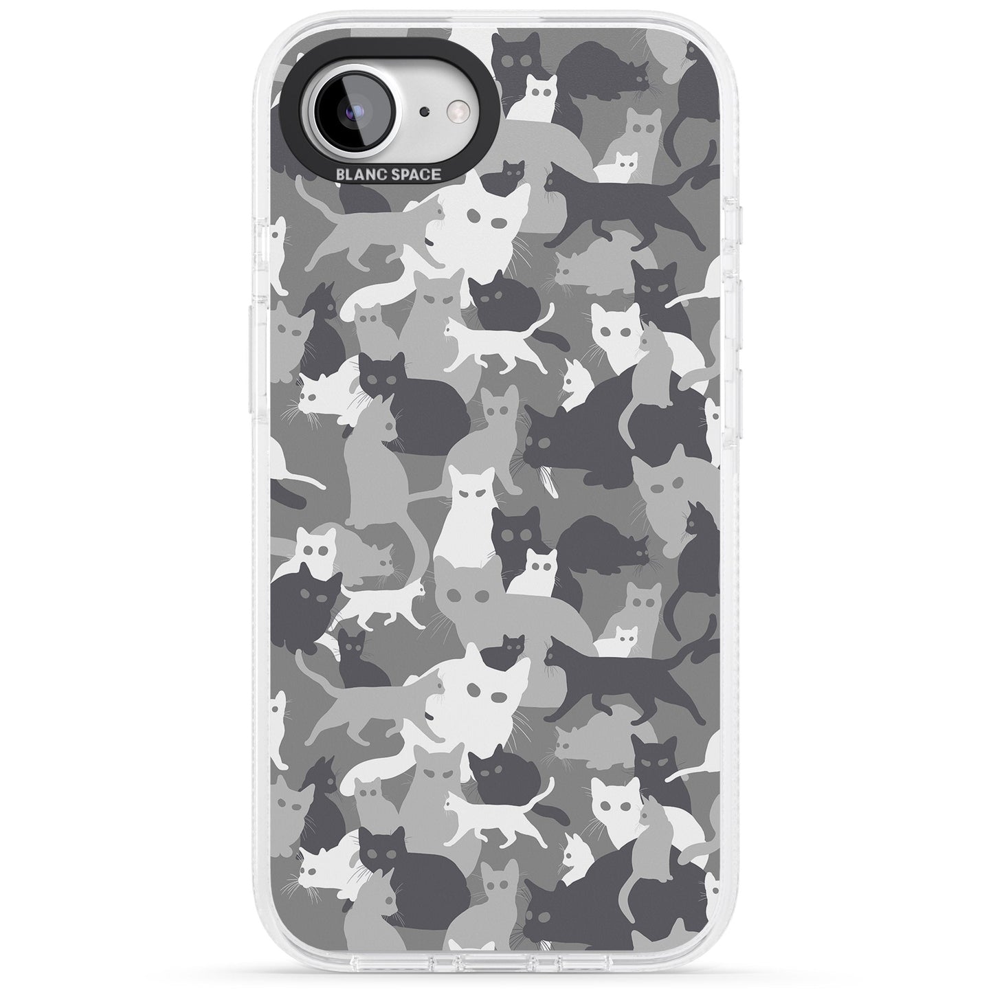 Dunkelgraue Katzentarnung