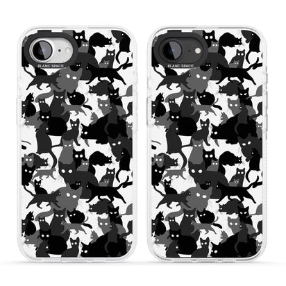 Black & White Cat Camouflage