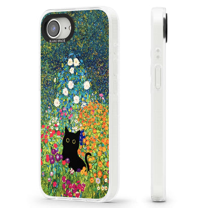 Cat in Klimt's Garden