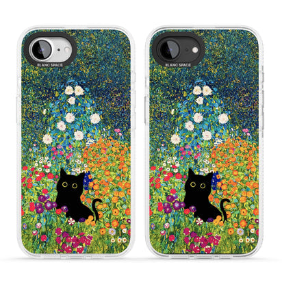 Cat in Klimt's Garden