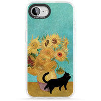 Cat with Van Gogh's Sunflowers